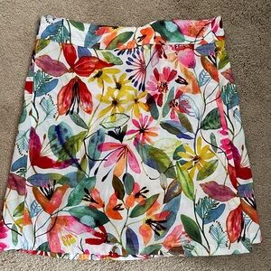 Ripskirt (length two), floral pattern, size small